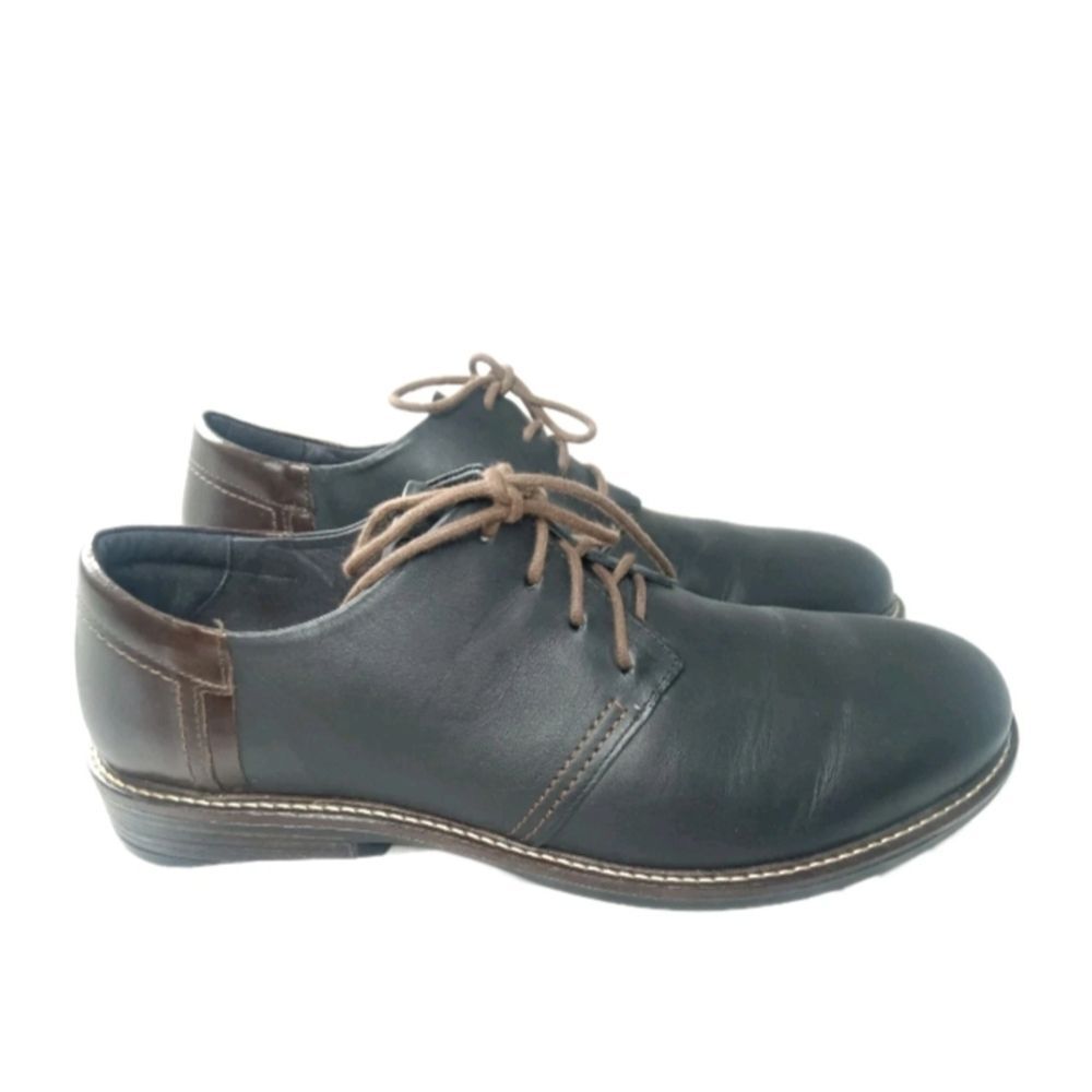 Naot Chief Dress Shoes Men's Size 12 US~ EU 45~Black & Brown Retail $214